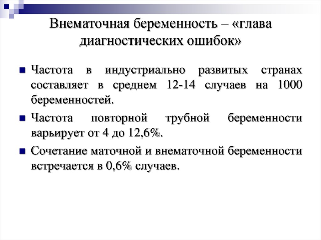 Внематочная сроки. Внематочная беременность частота встречаемости. Частота эктопической беременности.