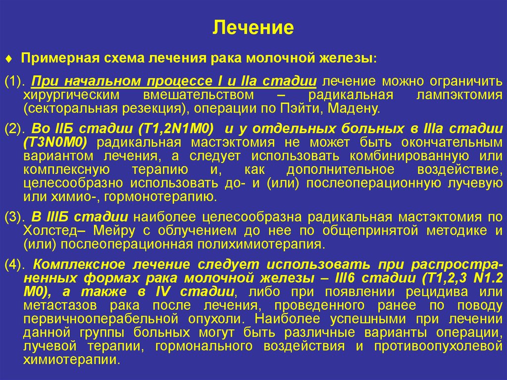 Пхт по схеме ер в онкологии расшифровка