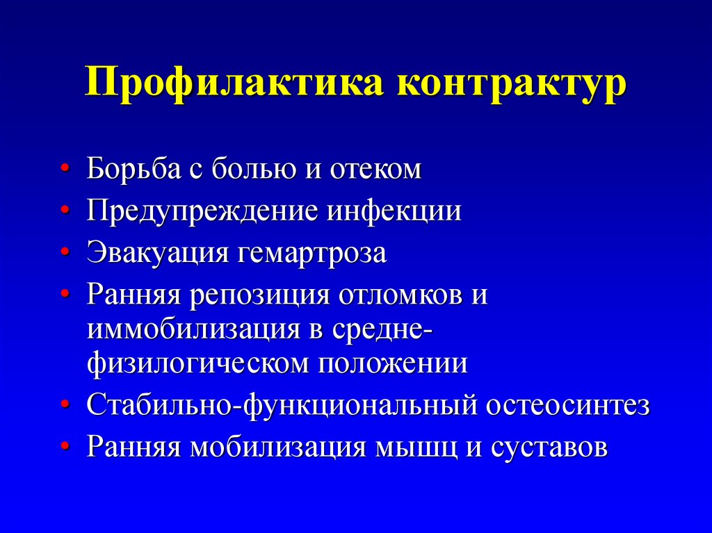 Контрактура инсульт