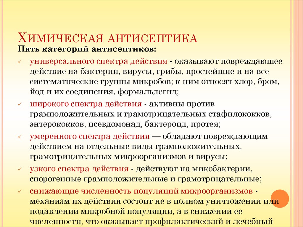 Срок годности антисептика