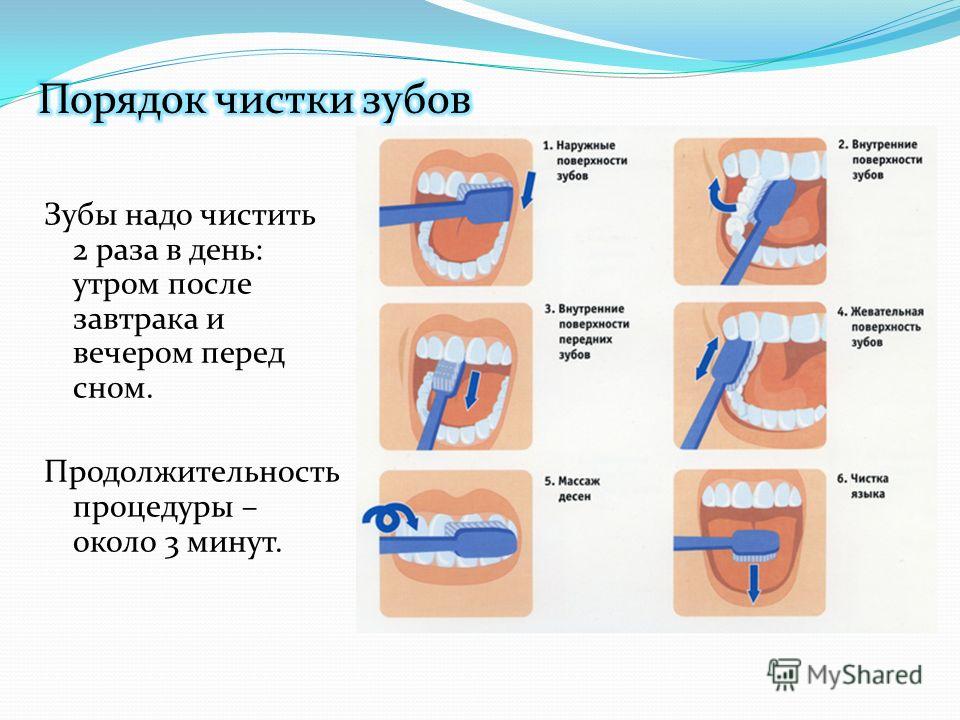 Как надо правильно чистить зубы картинки