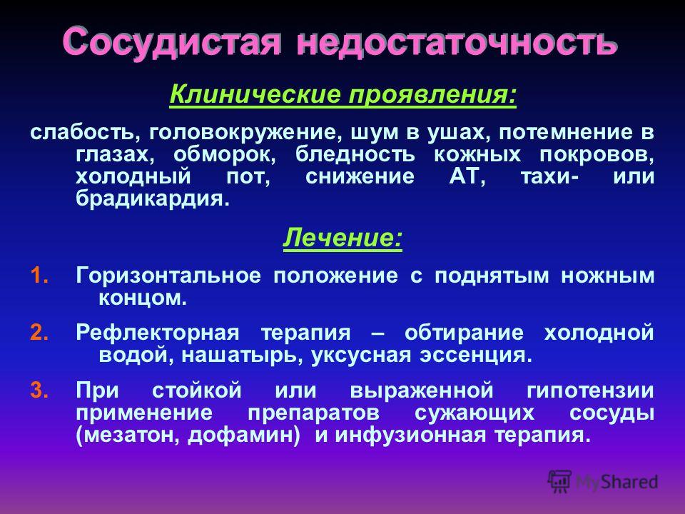 Признаки сосудов. Синдром острой сосудистой недостаточности клиника. Сосудистая недостаточность симптомы. Острая сосудистая недостаточность симптомы. Клинические проявления острой сосудистой недостаточности.