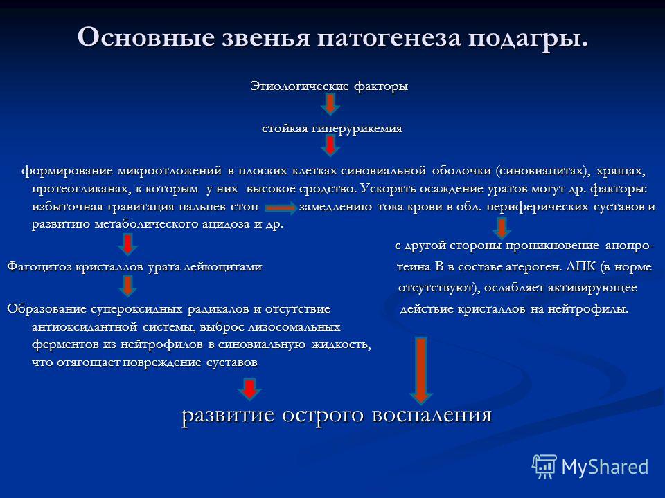 Этиология лечения. Подагра причины механизмы развития. Подагра этиология патогенез. Механизм развития подагры. Подагра патогенез симптомов.