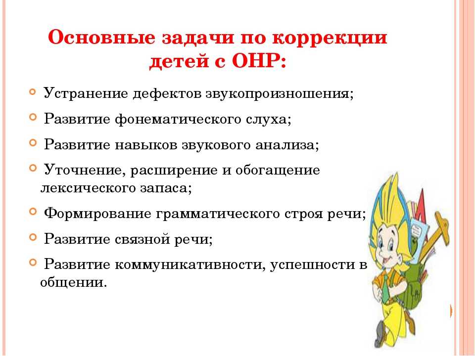 Перспективный план коррекционной работы с детьми с онр 3 уровня