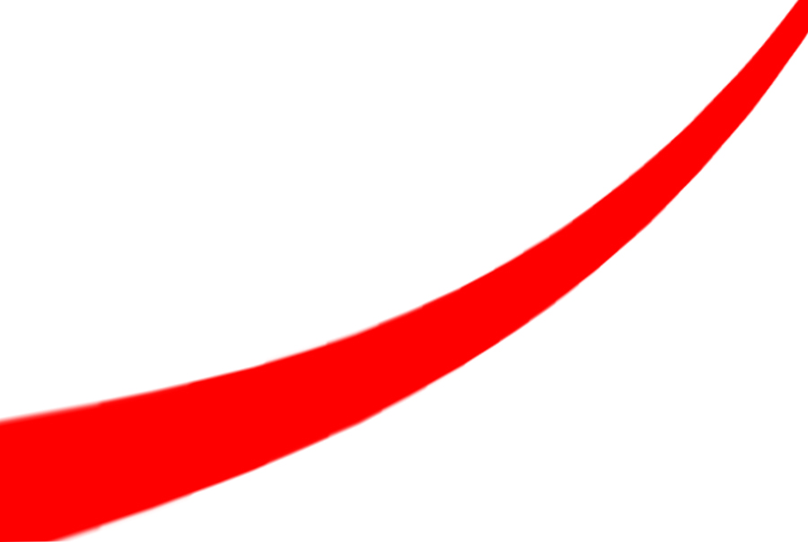 Изогнутая прямая линия. Кривые линии. Красная полоса. Изогнутая линия. Красная изогнутая линия.