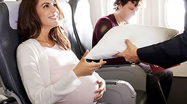 Hasta que mes de embarazo se puede viajar en avion