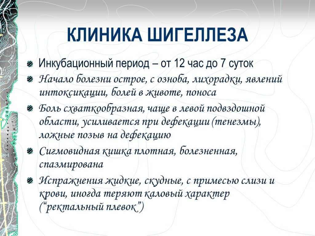 Дизентерии включает. Шигеллез клиника. Дизентерия шигеллез клиника. Бактериальная дизентерия инкубационный период. Инкубационный период шигеллеза.