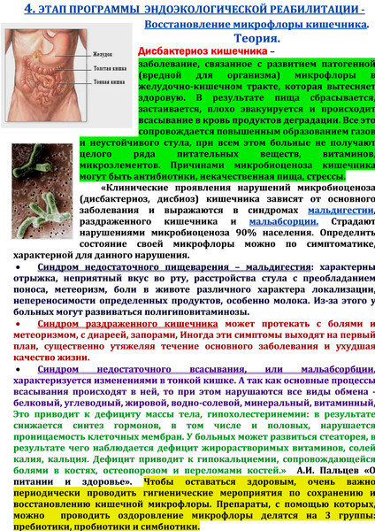 Дисбактериоз симптомы у взрослых мужчин