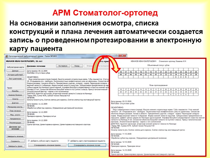 План лечения в стоматологии образец