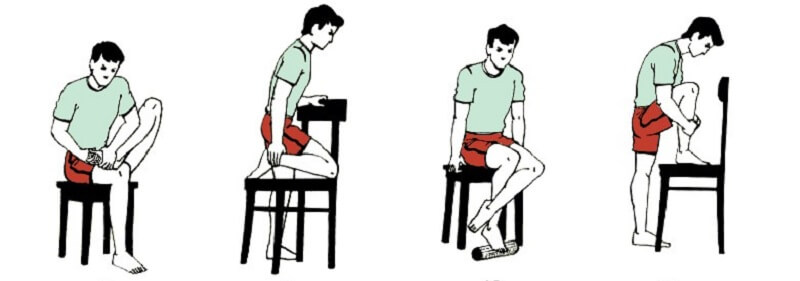 Как разрабатывать колено после