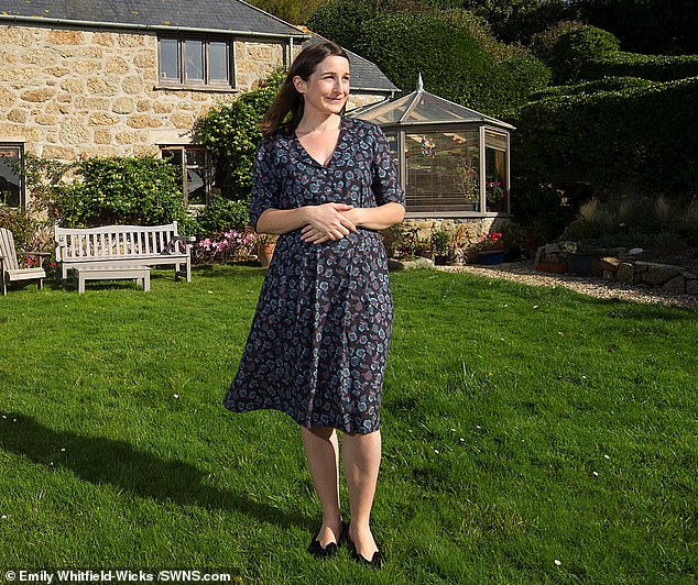 Rebecca (pictured) revealed she explores issues of deprivation in her novel, For When I