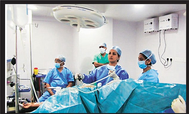 Ramani underwent surgery at Delhi